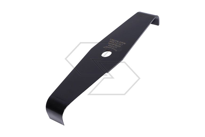 Disco 2 denti ricurvi Mulching in acciaio al Boro 305x25,4x4