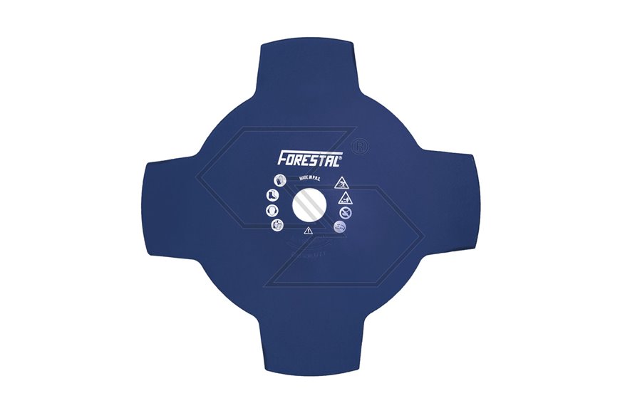 Disco 4 denti punta larga FORESTAL 255x25,4x1,4