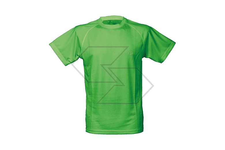 T-shirt tecnico sportiva Quickdry verde Logica tg. XL