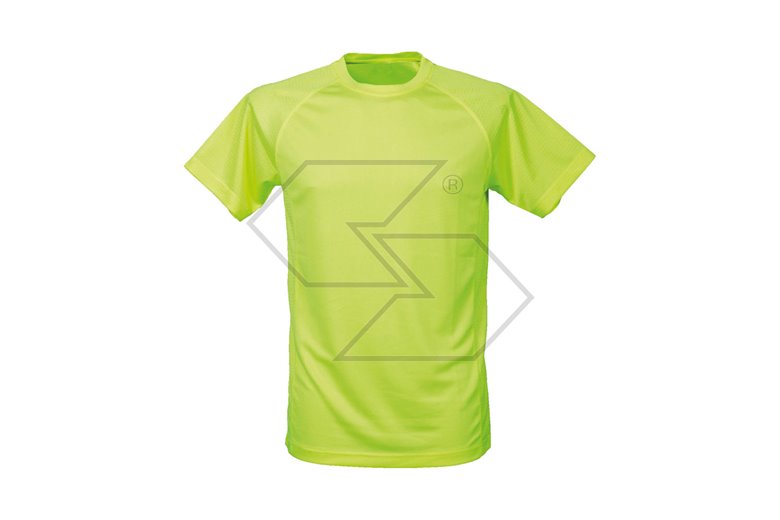 T-shirt tecnico sportiva Quickdry giallo Logica tg. S
