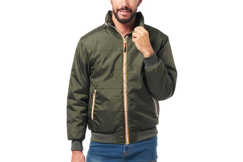 Giubbino imbottito Verde Logica tg. M
