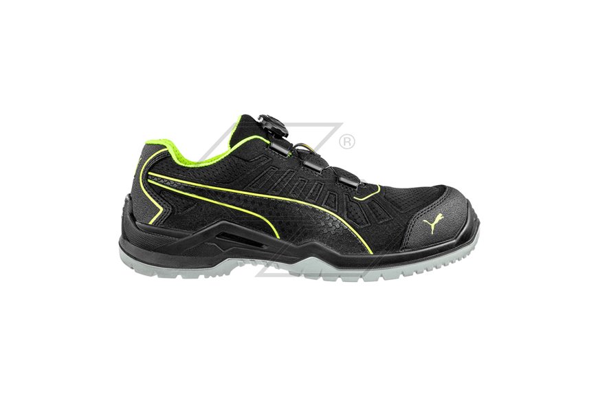 Scarpa antinfortunistica Puma Safety S1 ESD Fuse TC green disc low - Taglia 46
