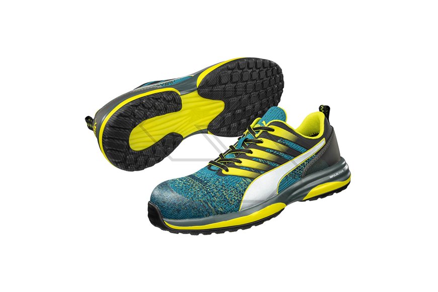 Scarpa antinfortunistica Puma Safety S1P ESD Charge green low - Taglia 40