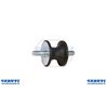 Antivibrante mitre 40Xh30X27 M8