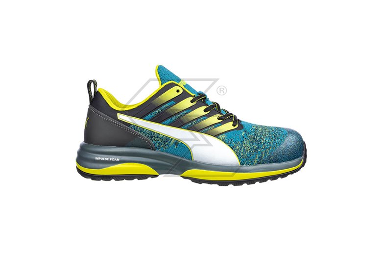Scarpa antinfortunistica Puma Safety S1P ESD Charge green low - Taglia 46