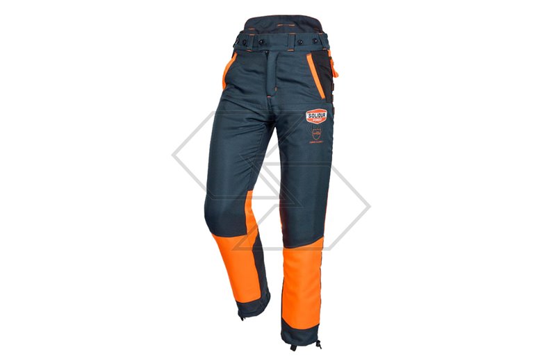 Pantalone antitaglio per motosega Classe 2 - Modello Basic tg. M Solidur