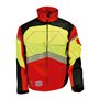 Giacca antitaglio per motosega Classe 1 rosso/giallo tg. L Solidur