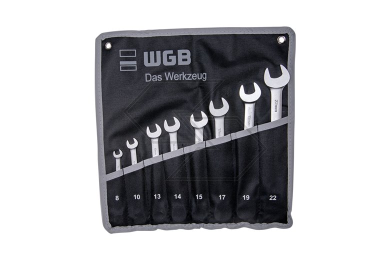 Set 8 pezzi chiavi combinata a cricchetto WGB - 23600973