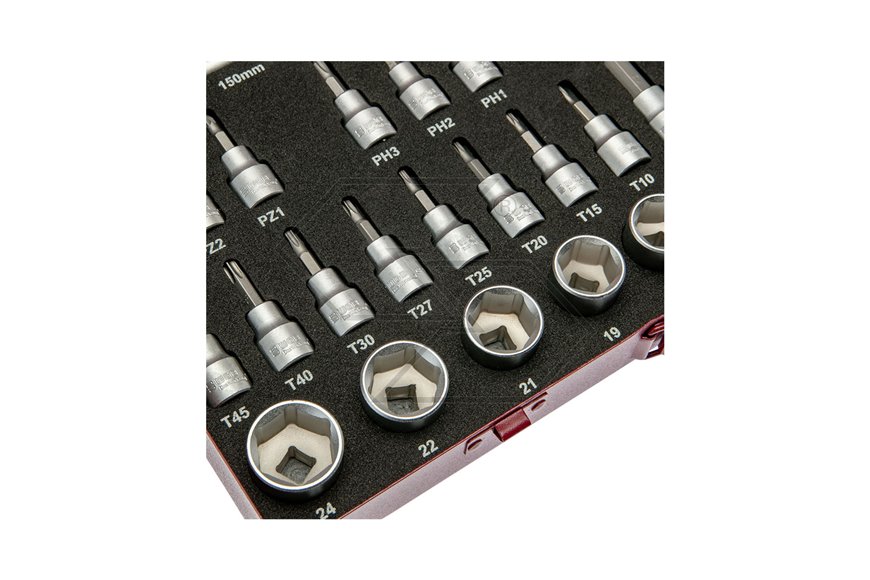 Set Bussole 55 pezzi attacco 3/8' WGB - 2490003