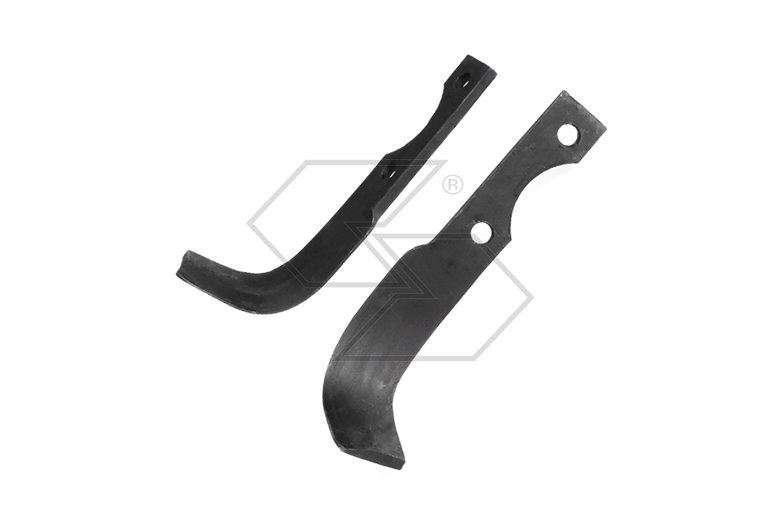Zappa sinistra - LxH: 165 x 55 - spessore: 6 mm - foro: 9 mm - interasse: 55. Adattabile a: Grillo, SEP, BCS