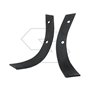 Zappa destra - LxH: 230 x 73 - spessore: 5 mm - foro: 11 mm - interasse: 81. Adattabile a: Honda