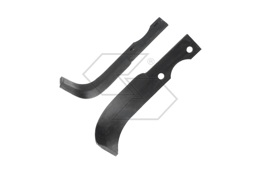 Zappa destra - LxH: 193 x 55 - spessore: 6 mm - foro: 8,5 mm - interasse: 55. Adattabile a: BCS