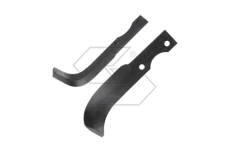Zappa destra - LxH: 193 x 55 - spessore: 6 mm - foro: 8,5 mm - interasse: 55. Adattabile a: BCS