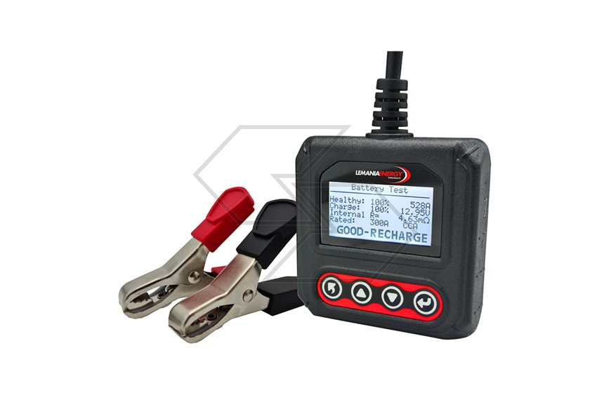 Tester professionale per batterie da 12 V e sistemi di ricarica/avviamento - mod. T3