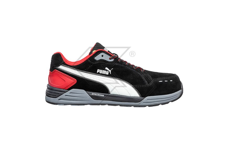 Scarpa antinfortunistica Puma Safety S3 ESD Airtwist blk red low - Taglia 45