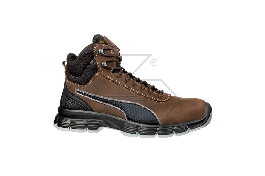 Scarpa antinfortunistica Puma Safety S3 ESD Condor brown mid - Taglia 43