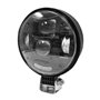 Faro LED Ø133×84mm att. E, 30–55W, 1650–2500 lm (senza supporto), IP69K