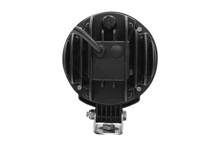 Faro LED Ø133×84mm att. E, 30–55W, 1650–2500 lm (senza supporto), IP69K