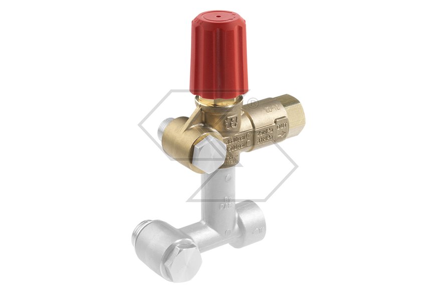 Valvola di regolazione con by-pass VRF2, G 3/8 M, 3/8 NPT M, 250 bar