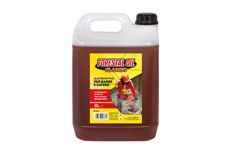 Olio protettivo Forestal Classic per catena da motosega - 5 litri