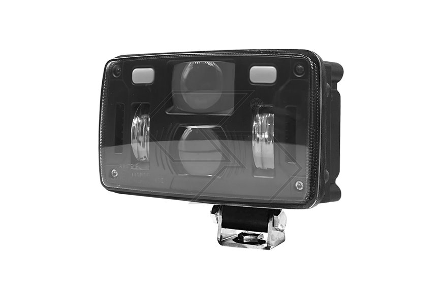 Faro LED da lavoro Ø155×92×82mm, 30–55W, 1500–2400 lumen, IP69K