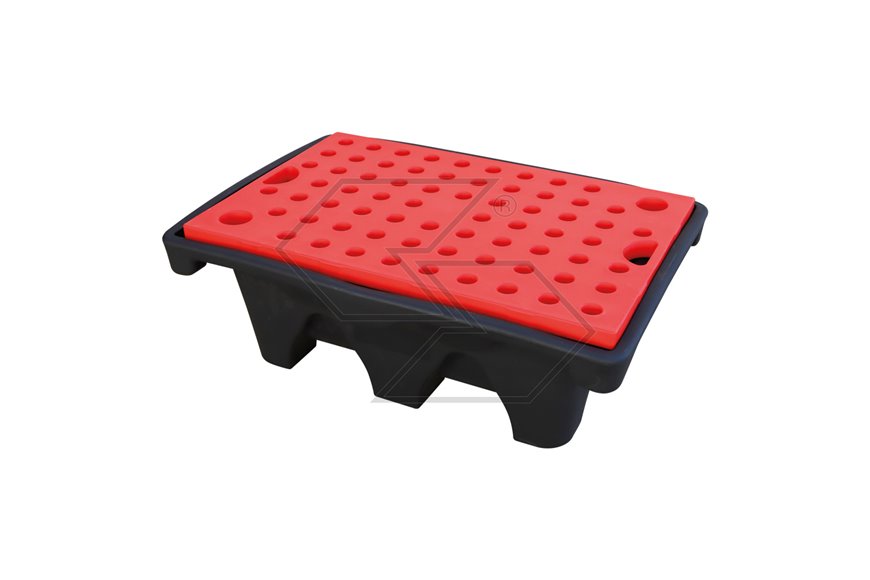 Vasca di contenimento per fusti ed IBC - 220 litri (2 fusti)