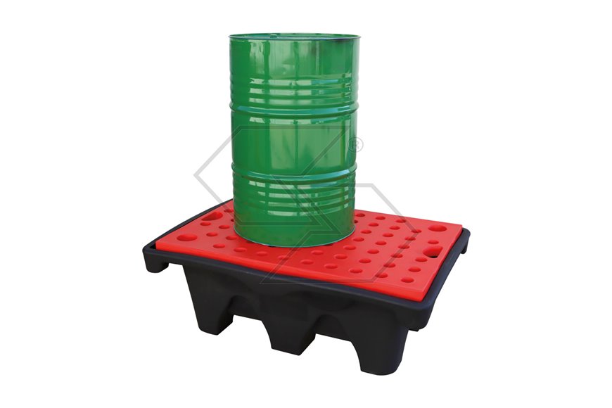 Vasca di contenimento per fusti ed IBC - 220 litri (2 fusti)
