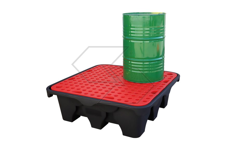 Vasca di contenimento per fusti ed IBC - 450 litri (4 fusti)