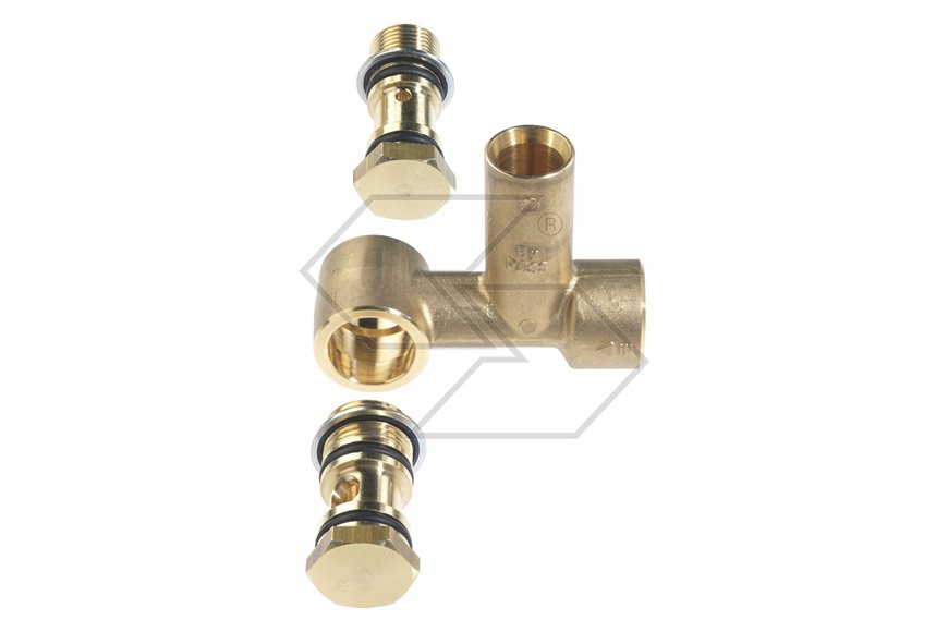 Kit collettore per VRF2, G 3/8, G 3/8,X: 25,Y: 62-75