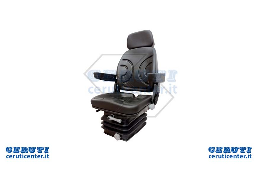 Seat St Tv1 plus Mech. PVC noir