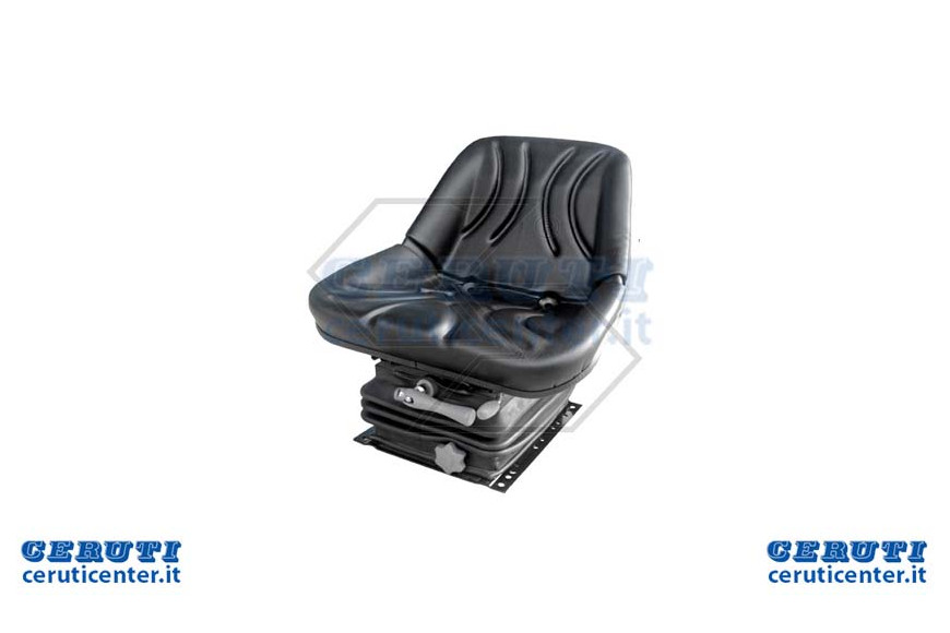 Seat St C11 plus Mech. PVC noir