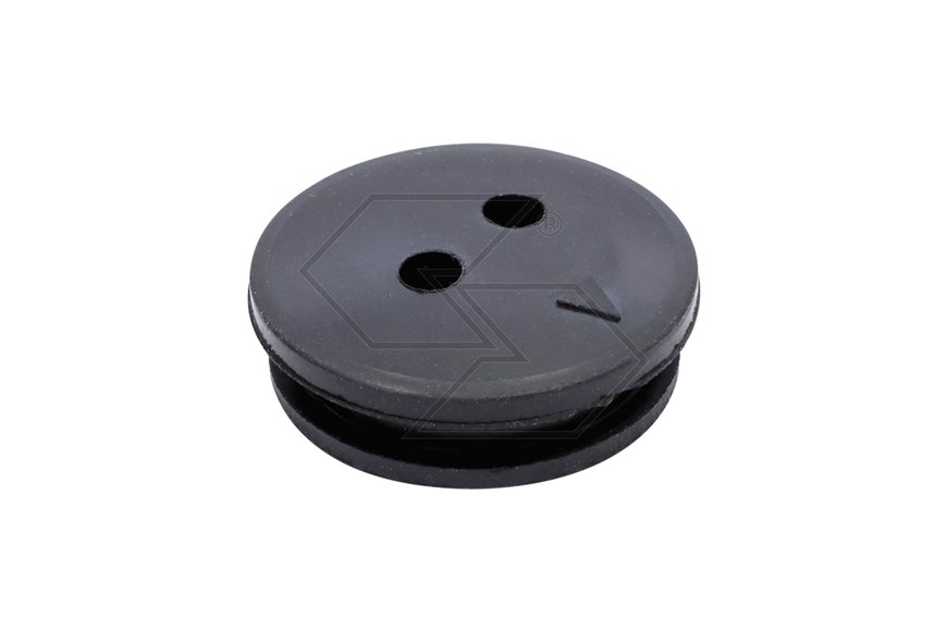 Gommino Passatubi Ø 24 mm con 2 Fori da 3,5 mm