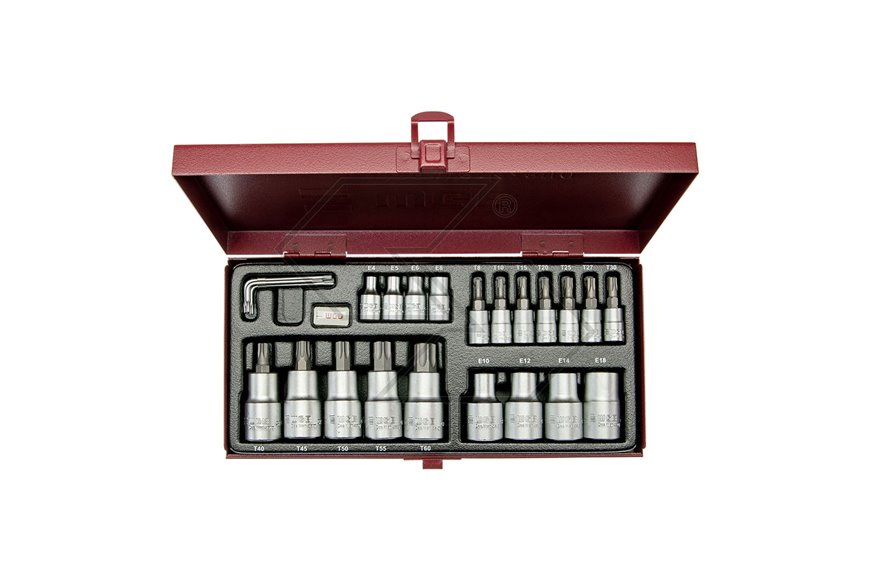 Set 23 pezzi bussole Torx M - F - 9291643
