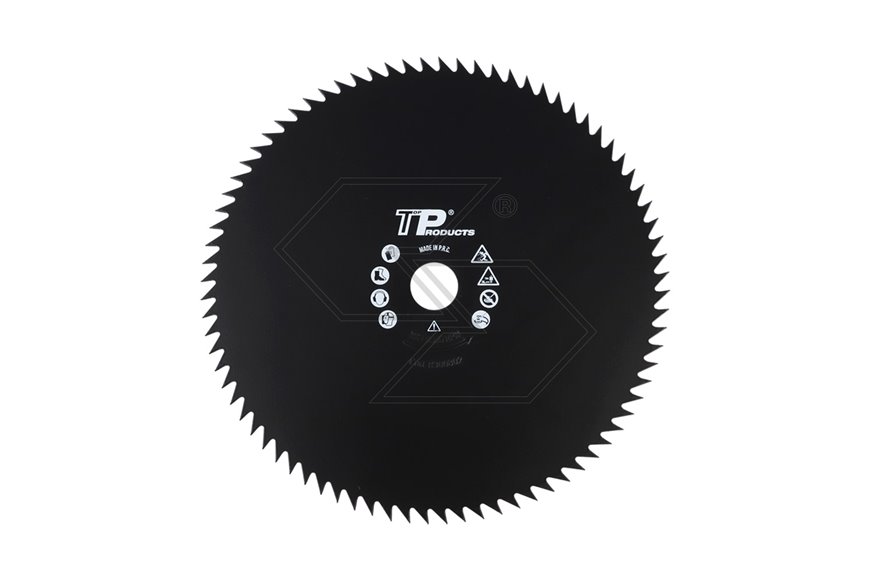 Disco in acciaio 80 denti TP 255x25,4x1,5
