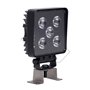 Faro lavoro 5 led doppia luce 12W quadro