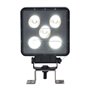Faro lavoro 5 led doppia luce 12W quadro