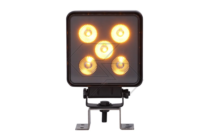 Faro lavoro 5 led doppia luce 12W quadro