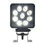 Faro lavoro 9 led doppia luce 22W quadro