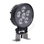 Faro lavoro 5 led doppia luce 14W tondo
