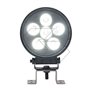 Faro lavoro 5 led doppia luce 14W tondo