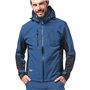 Giacca in Softshell blu Logica tg. M