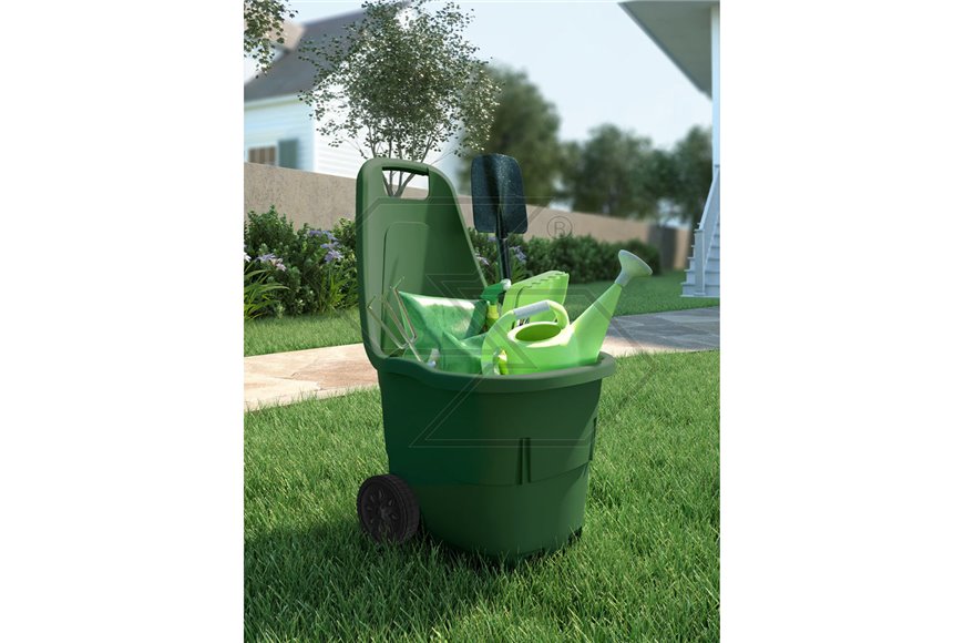 Carrello Giardino Portapellet/Legna