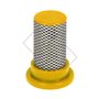 Filtro A Cilin.80Mesh Giall0 C/Valv