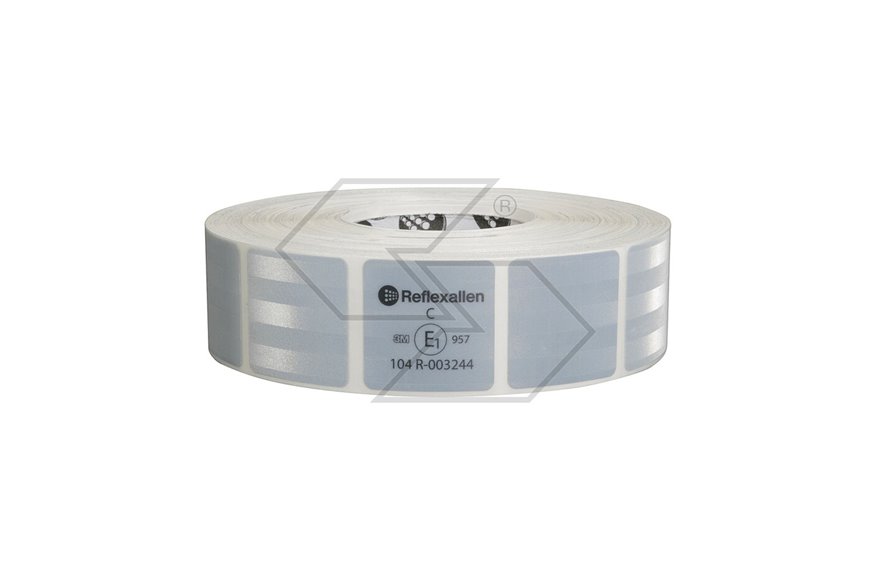 Nastro Bianco Ece-104 50Mx50Mm Segm