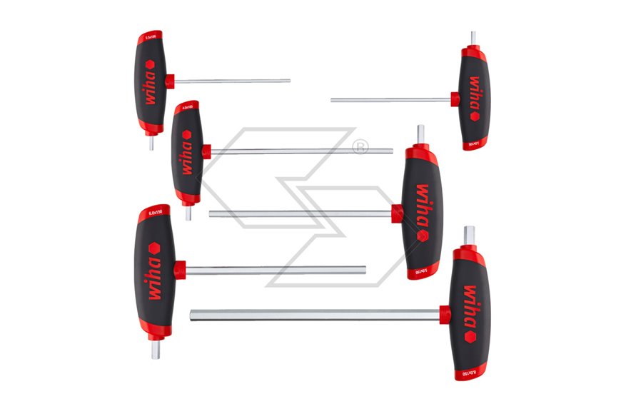 Set Chiavi L Esagonale Cromato 6 Pz