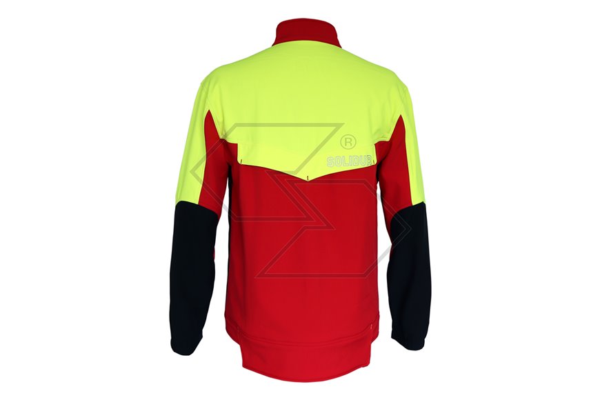 Giacca Solidur Softshell.Rossa 3Xl