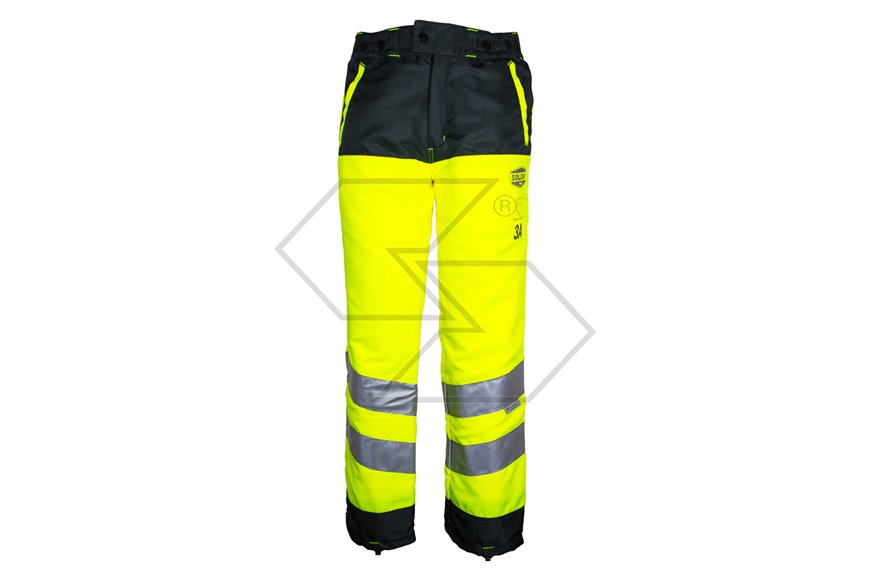 Pant. Solidur H.Vis Giallo Cl3 3Xl