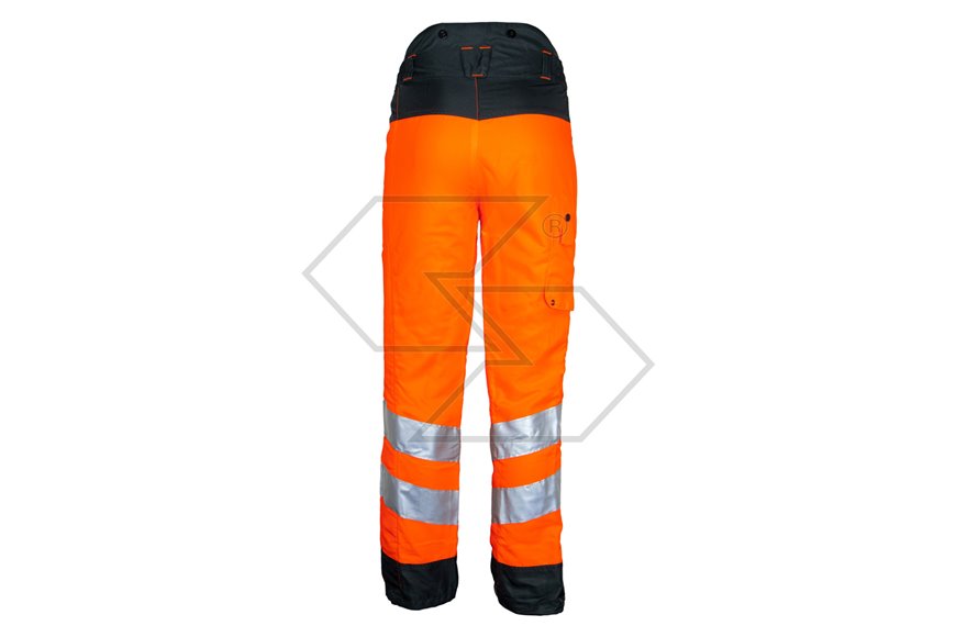 Pant. Solidur H.Vis Arancio Cl3 L