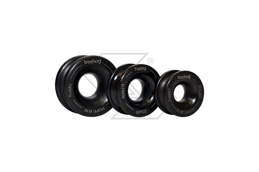 Anelli di fissaggio per tree-climbing - Ø 20x54 mm - Ø fune 16 mm