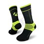 Calza tecnica Xpert bassa (20 cm) - Nero-Lime - Taglia 32-44